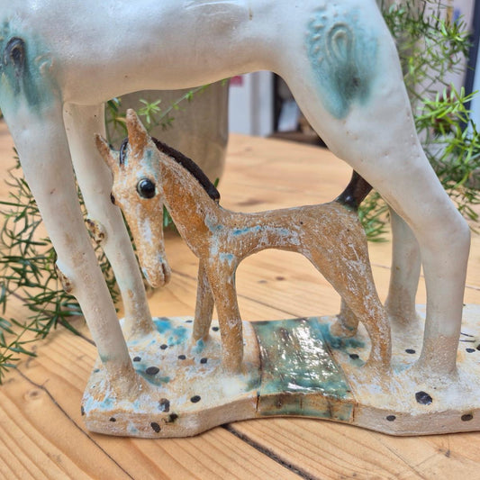 Shelagh Spear Horse, Bird & Foal SS196