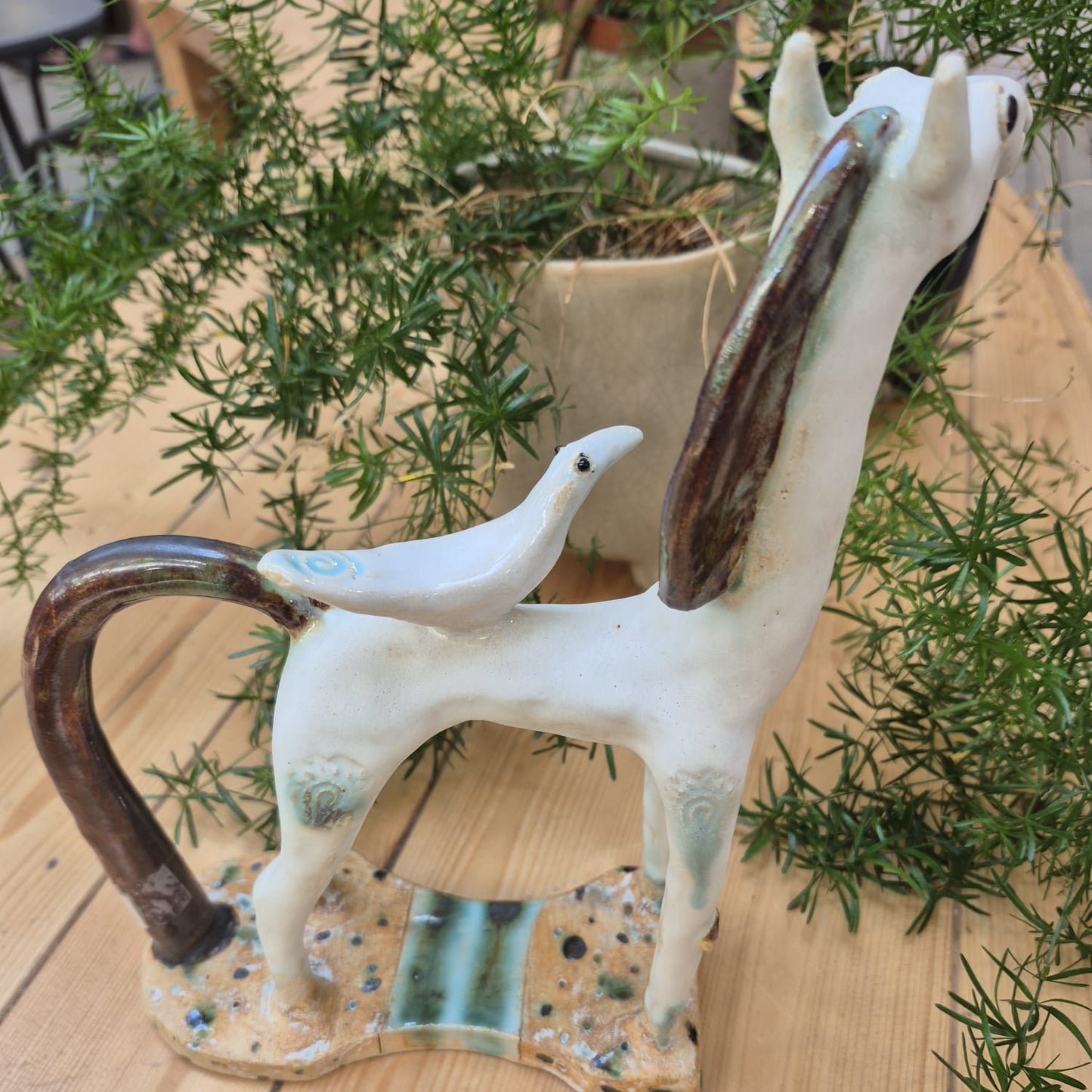 Shelagh Spear Horse with Bird on Back SS212