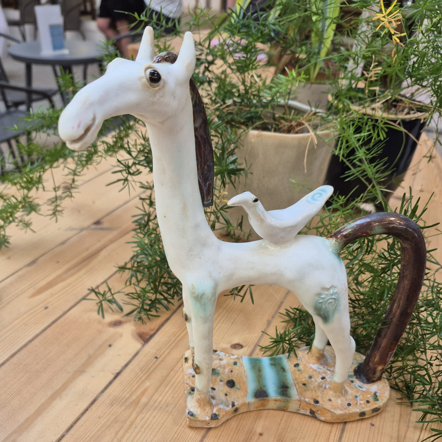 Shelagh Spear Horse with Bird on Back SS212