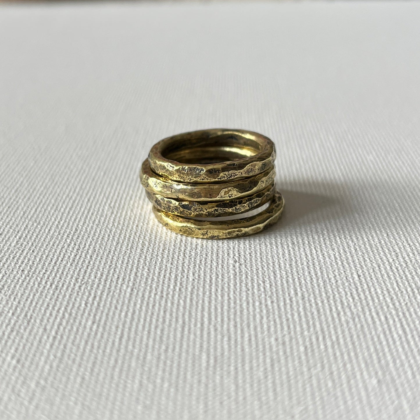 Brass Stacker Ring