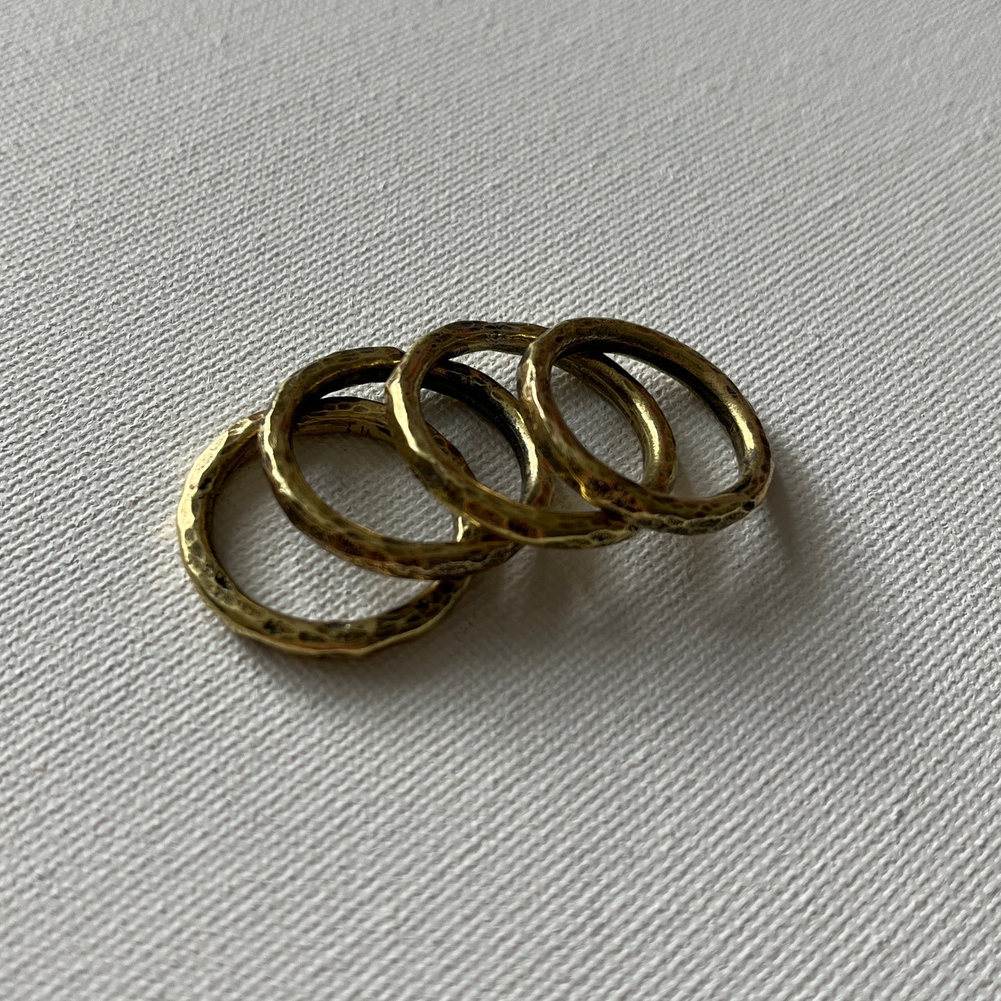 Brass Stacker Ring