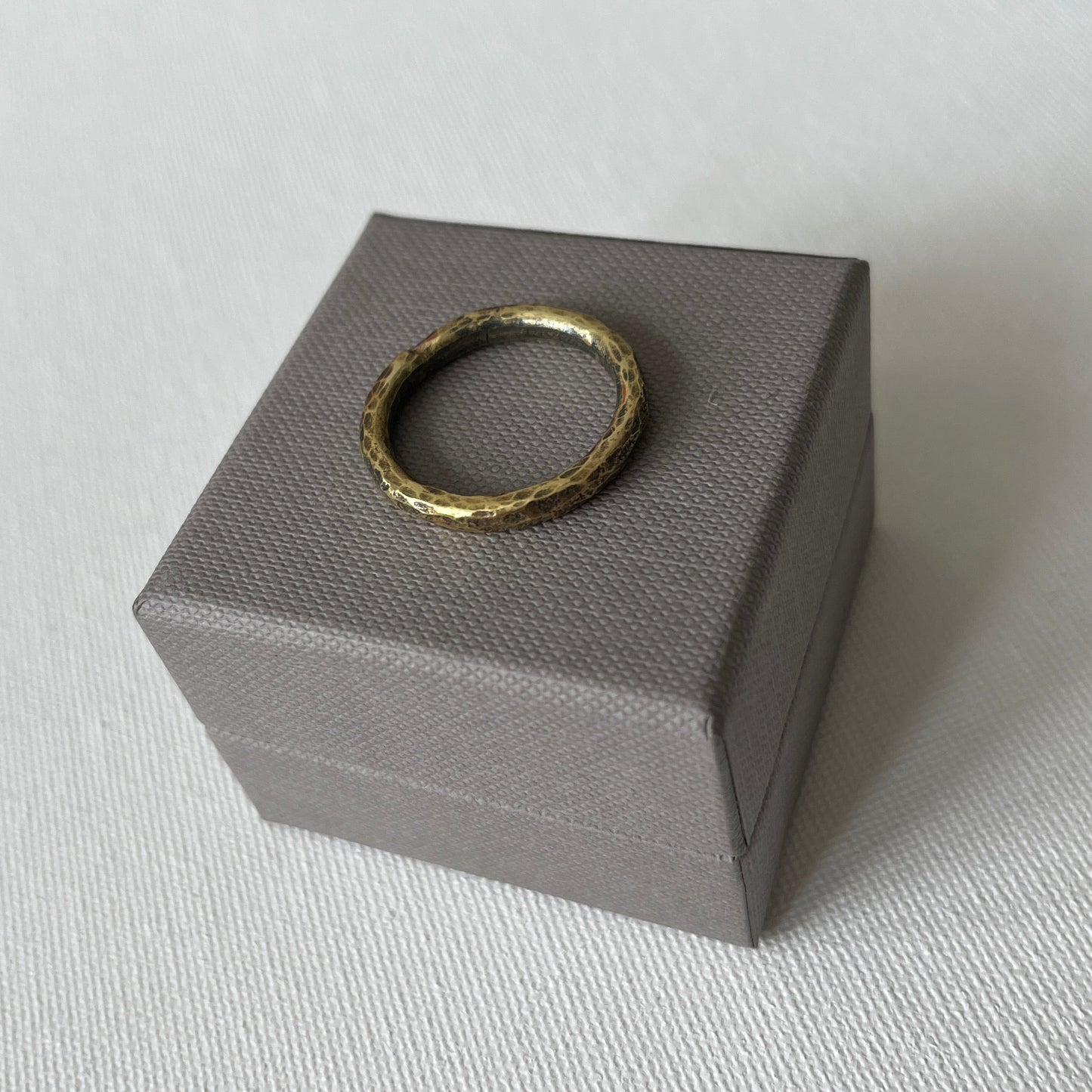 Brass Stacker Ring