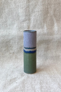 SGW Lab Cylinder Small Vase - Lilac and Olive