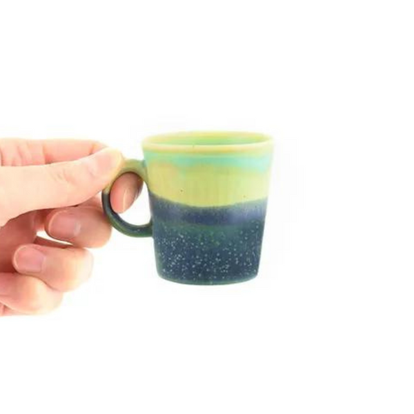 SGW Lab Espresso Cup Cobalt Lime