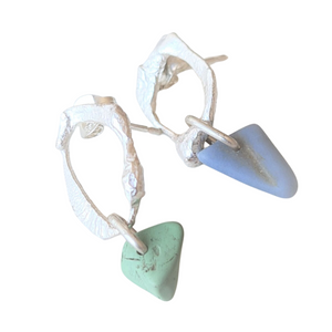 Sarah Drew Zero Waste Beach Plastic Earrings
