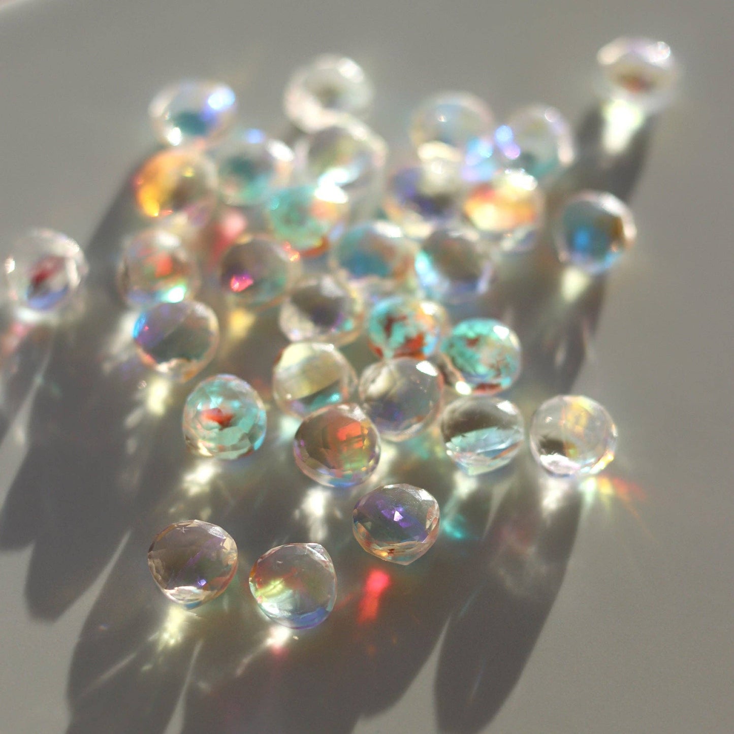 Wanderlust Life Fine Cord Necklace - Rainbow Quartz