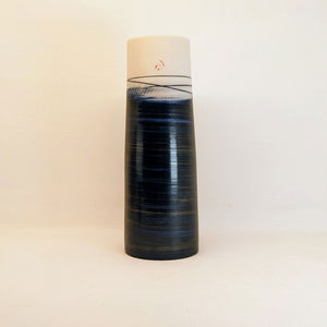 Ali Tomlin Porcelain Cylinder Vase Indigo