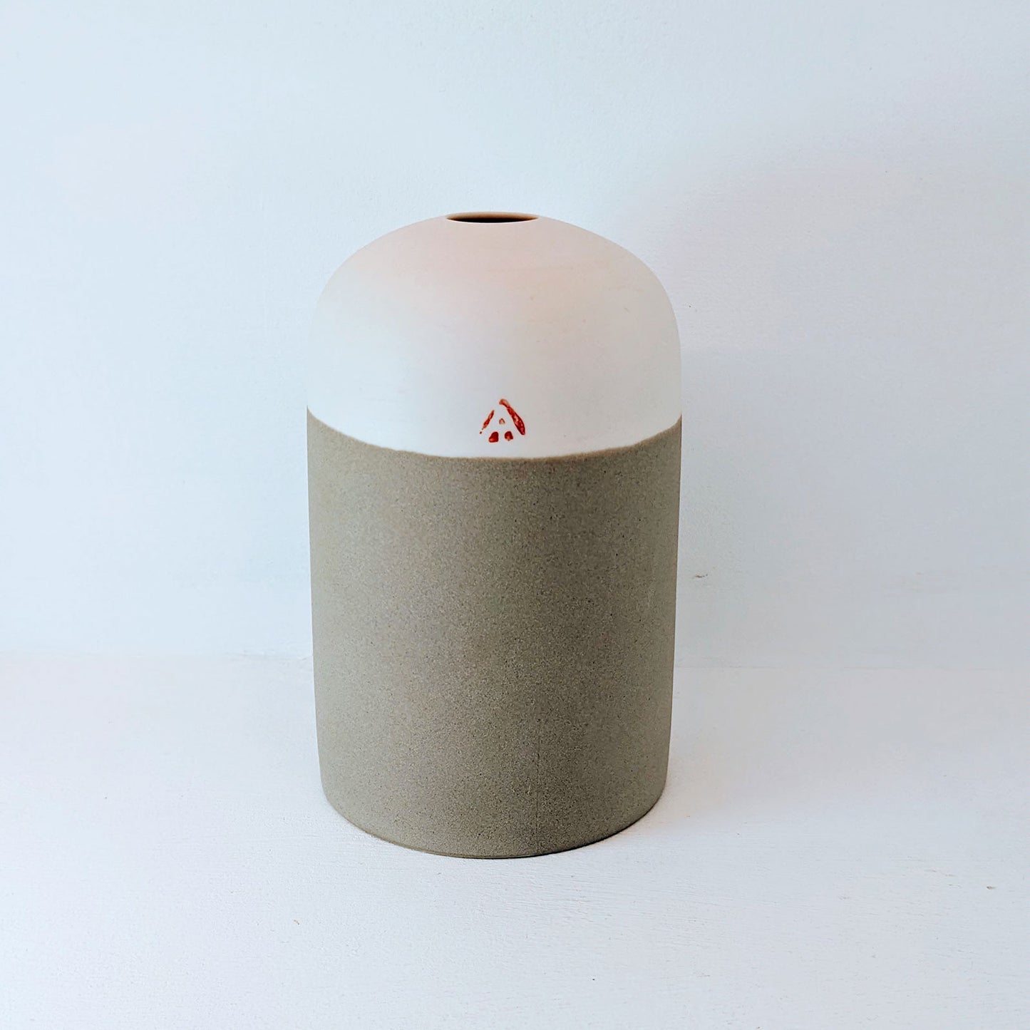 Ali Tomlin Porcelain Domed Vase - Olive
