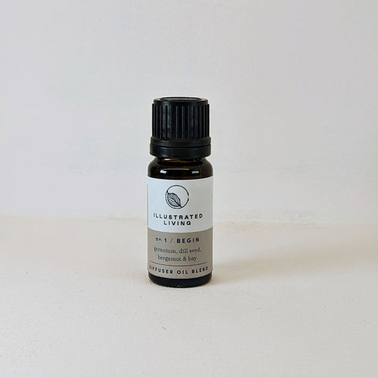 Illustrated Living Aromatherapy Blend No 1  - Begin