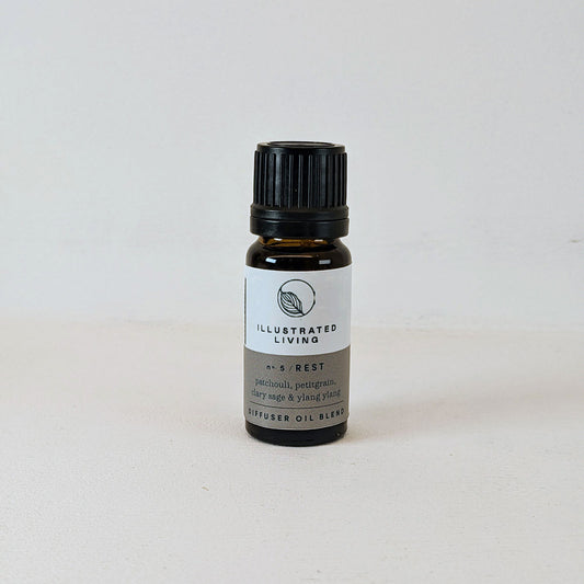 Illustrated Living Aromatherapy Blend No 5 - Rest