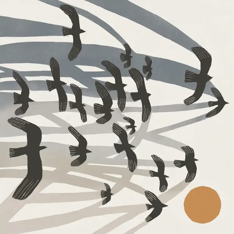 Greetings Card - Flights