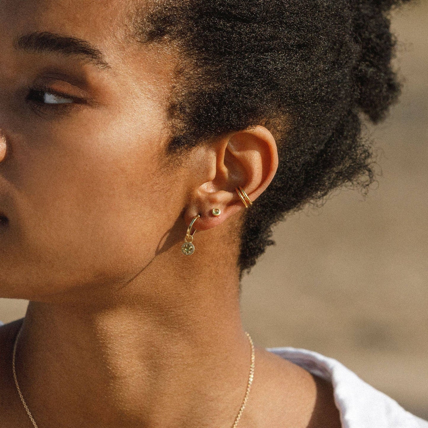 Wanderlust Life - August Peridot Birthstone Stud Earrings