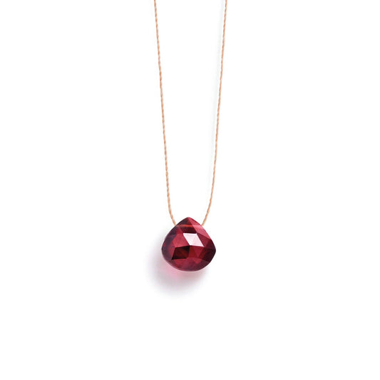 Wanderlust Life January Birthstone Necklace - Garnet