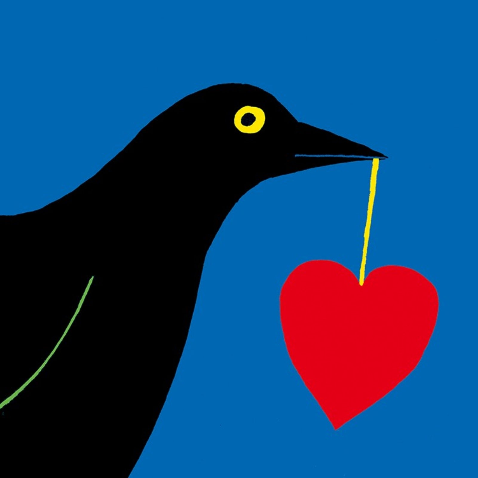 Blackbird's Gift Greetings Card
