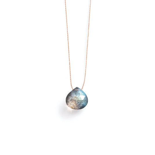 Wanderlust Life - Labradorite Fine Cord Necklace
