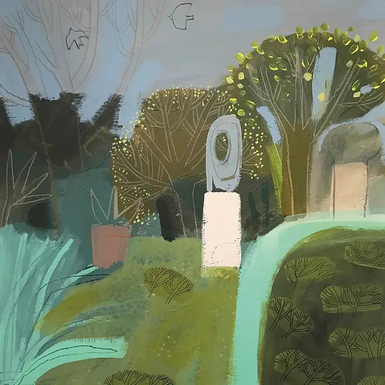 Greetings Card - Hepworths Garden