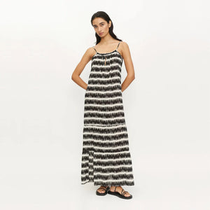 Compania Fantastica Cami Dress - Conversational Black and White