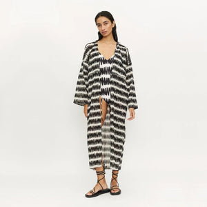 Compania Fantastica Kimono - Conversational Black and White
