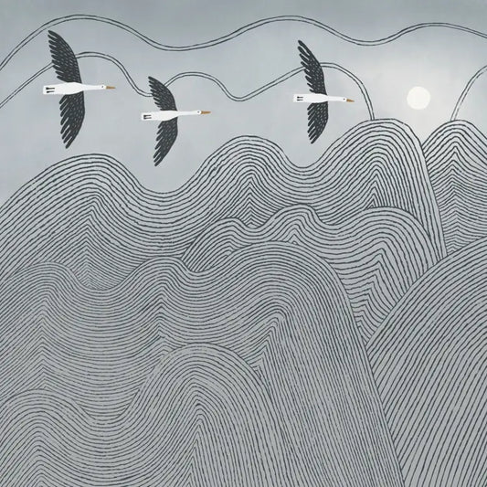 Greetings Card - Geese