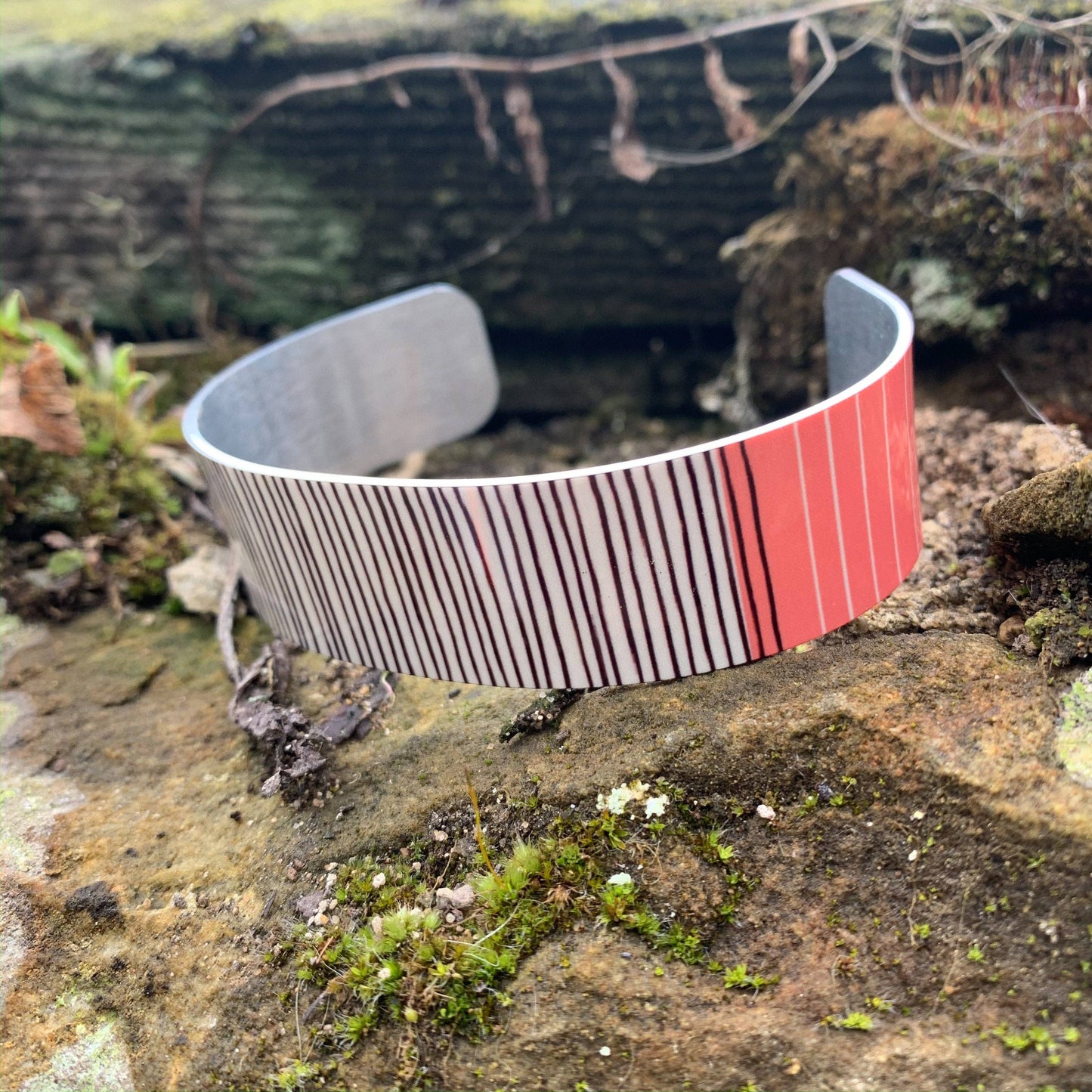 Jenni Douglas Narrow Peony Cuff Bracelet