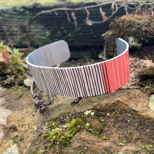 Jenni Douglas Narrow Peony Cuff Bracelet