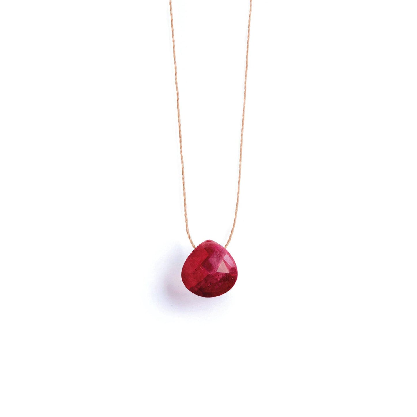 Wanderlust Life July Birthstone Necklace - Ruby