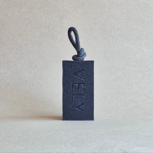 Natural Handmade Soap On A Rope - Black Rose