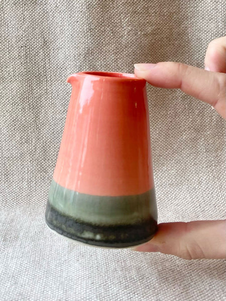 Edit Juhasz Creamer Jug Coral