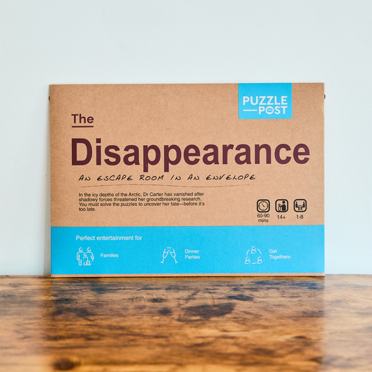 Escape Room In An Envelope - The Disappearance