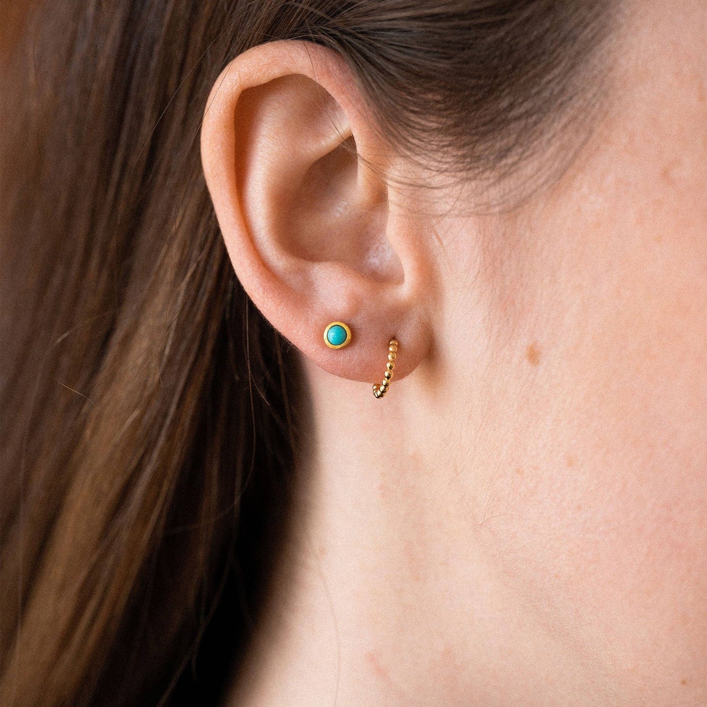 Wanderlust Life - December Turquoise Birthstone Stud Earrings
