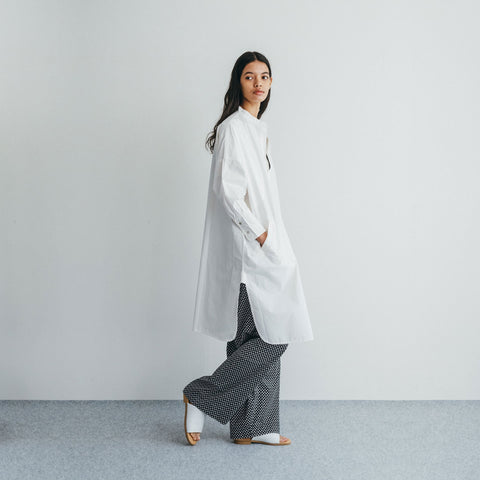Fog Linen Neha Cotton Dress - Off White