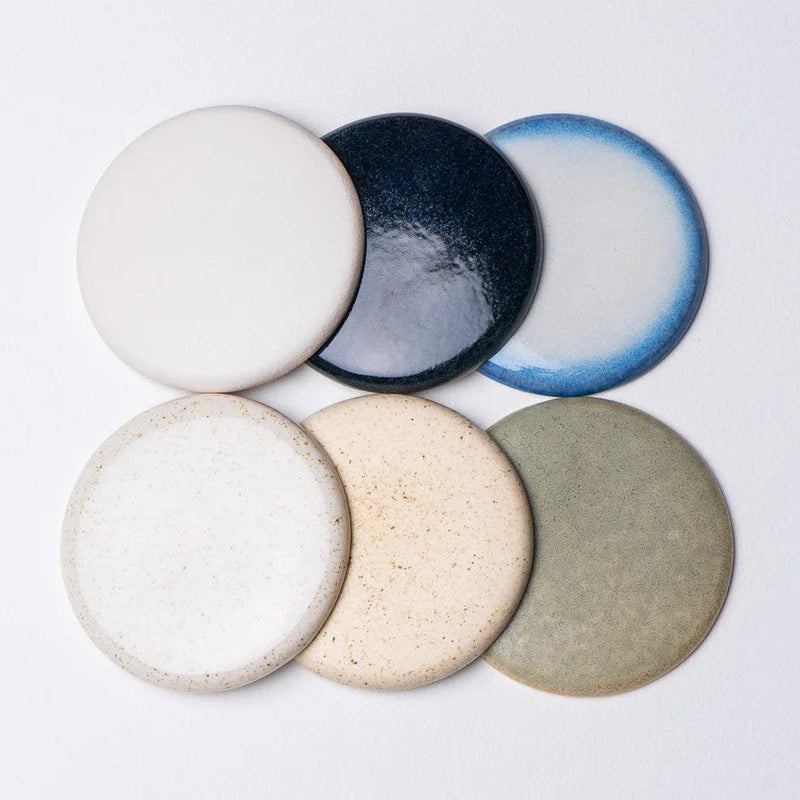 Studio Haran Element Oak and Ceramic Floor Lamp