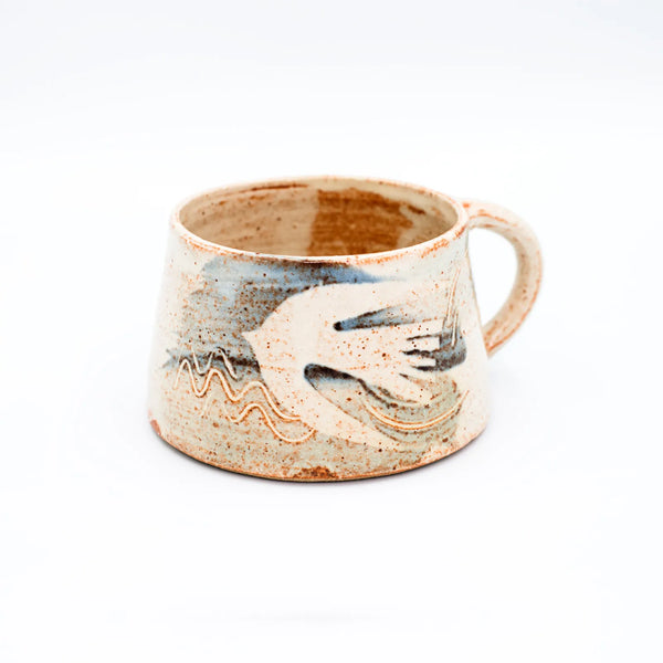 Summer Birds Short Mug