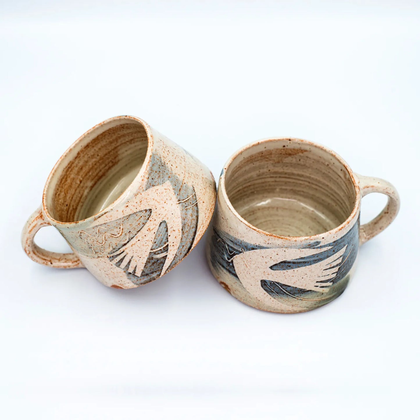 Gilliflower Pottery Summer Birds Short Mug