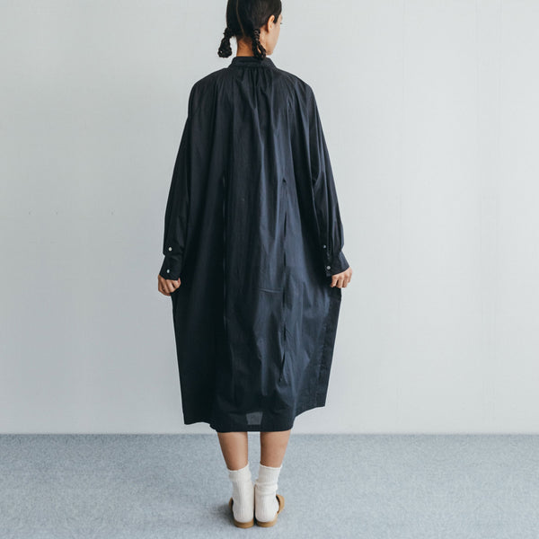 Fog Linen Lipi Cotton Dress - Midnight