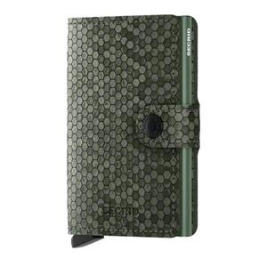 Secrid Mini Wallet - Hexagon Green