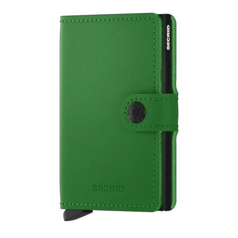 Secrid Mini Wallet - Matte Bright Green