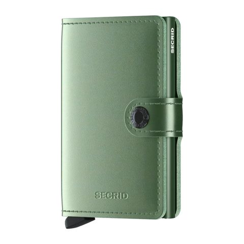 Secrid Mini Wallet - Metallic Green