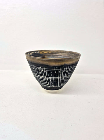 Sarah Cooling Porcelain Sgraffito Bowl II