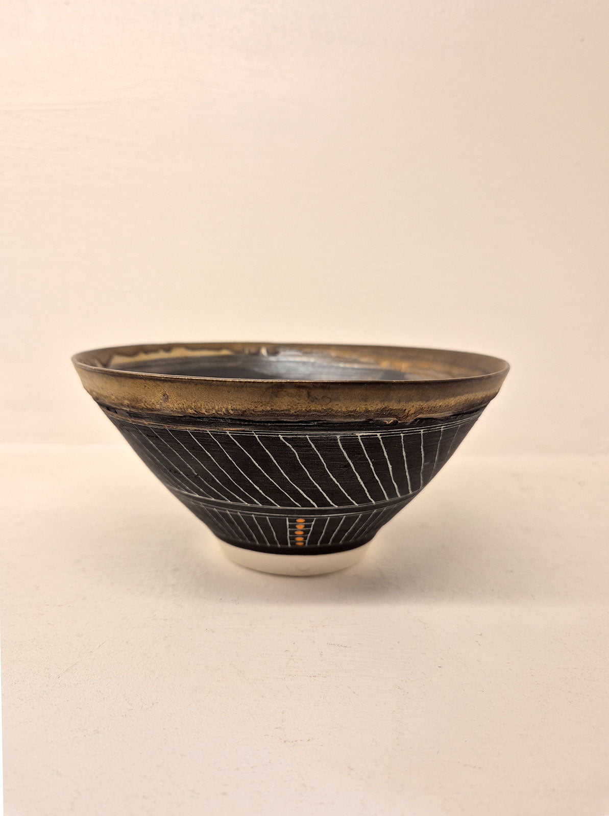 Sarah Cooling Porcelain Sgraffito Bowl I