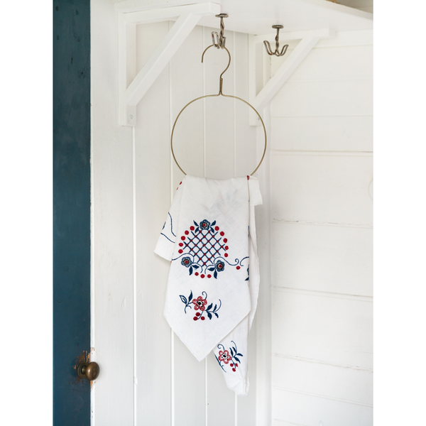 Fog Linen Scarf Hanger - Brass
