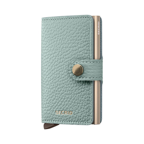 Secrid Mini Wallet - Pebble Sea Green