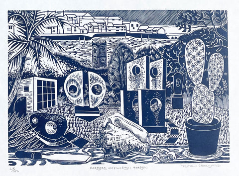 Tristan Sherwood Barbara Hepworth's Garden Print