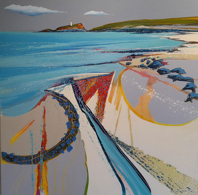 Daniel Cole - Two Clouds Over Godrevy