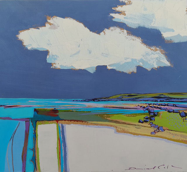 Daniel Cole - Clouds Above Towan Beach, Roseland