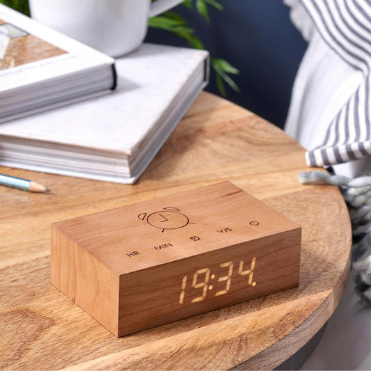 Gingko Design Flip Click Clock