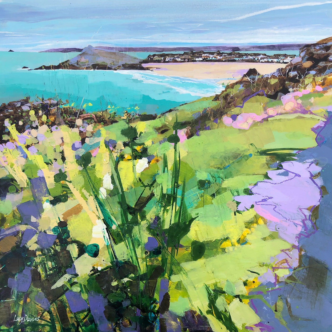 St Ives From Clodgy Point - Lucy Davies