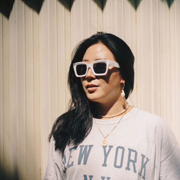 CHPO Anna Sunglasses White
