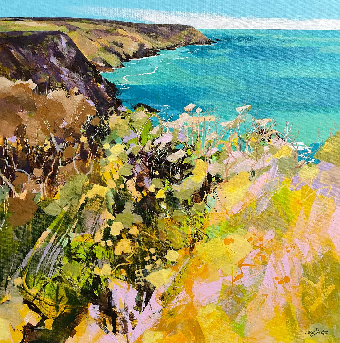 Lucy Davies - Gorse Near Godrevy
