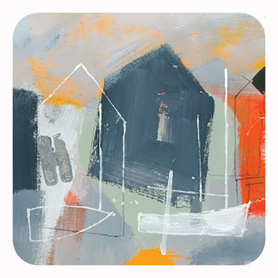 Grey Hut Coaster